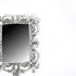 Antique German Silver Handheld Mirror – Home Décor Accent
