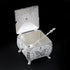 Artisan-made Butterfly Silver Plated Decorative Sugar pot