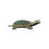 Artisan Brass Tortoise Showpiece with Stone Embellishments