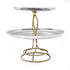 Artistic Two-tier Serving Cake Stand