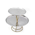 Artistic Two-tier Serving Cake Stand