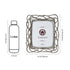 Artistic Vine Border Decorative Frame – Metallic Photo Frame