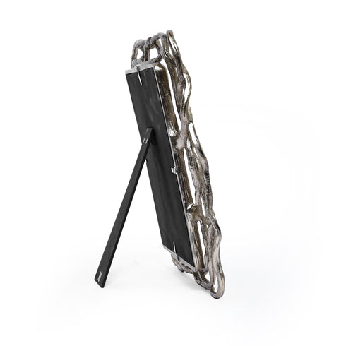 Artistic Vine Border Decorative Frame – Metallic Photo Frame