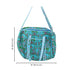 Azure Blue Garden Large Duffle Bag – Hand Block Print