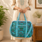 Azure Blue Garden Large Duffle Bag – Hand Block Print