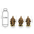 Baal Ganesha Trio for Home Décor—See No Evil, Hear No Evil, Speak No Evil