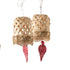 Beige Bell shaped Premium Handmade Bamboo String Fairy Light