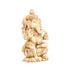 Big Cultured Marble Ganesha Idol - 9 inch
