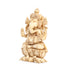 Big Cultured Marble Ganesha Idol - 9 inch