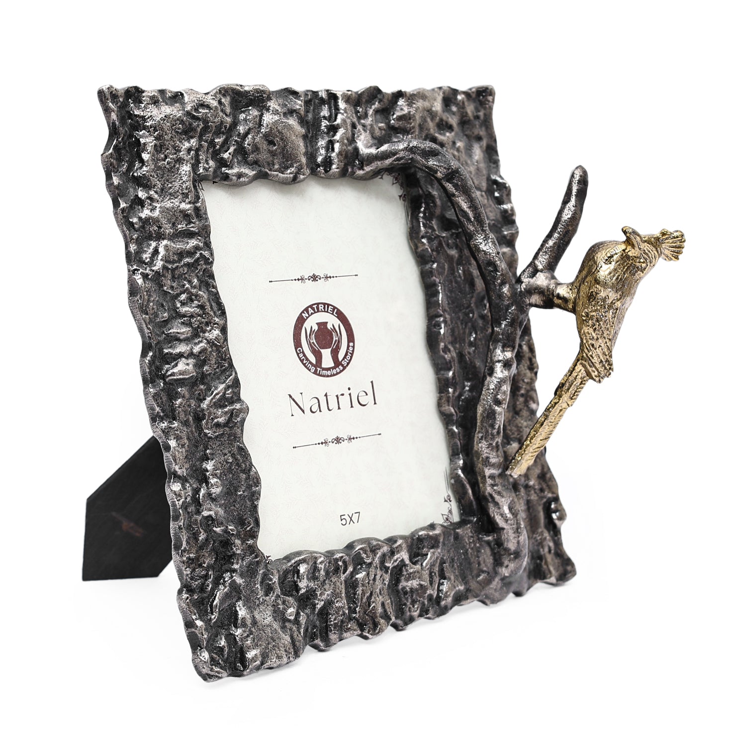 Bird on Rocky Photo frame (Set of 2)