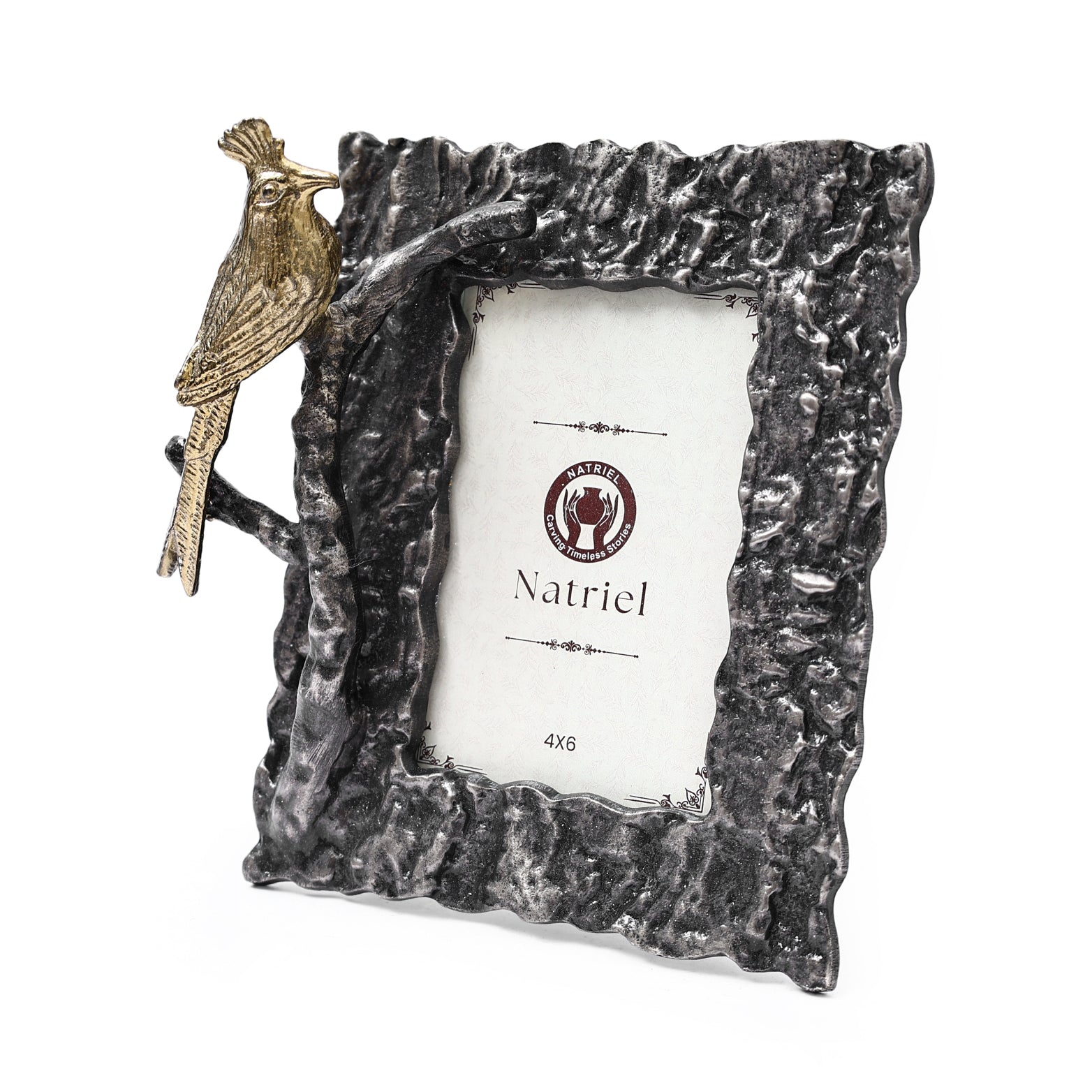 Bird on Rocky Photo frame (Set of 2)