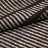 Black Handwoven Jawaja Durrie - Stripe Pattern