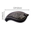 Black Kumkum Box - Bidri Art - Silver Inlay Work