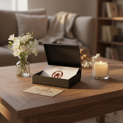 Black Multiutility Box - Bidri Art - Silver Inlay Work