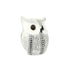 Black and Silver Owl Decorative Statue