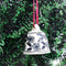 Blossom Ceramic Christmas Bell – Grey