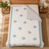 Blue Floral Mul Cotton Handmade Razai – Hand Block Print