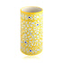 Blue Pottery Decorative Cylindrical Vase