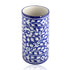 Blue Pottery Decorative Cylindrical Vase