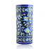 Blue Pottery Decorative Cylindrical Vase—Royal Blue