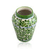 Blue Pottery Decorative Handi Vase—Green
