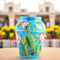 Blue Pottery Decorative Handi Vase—Turquoise