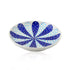 Blue Pottery Dotted Pattern Decorative Plate