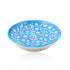 Blue Pottery Floral Pattern Decorative Plate