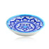 Blue Pottery Floral Pattern Decorative Plate—Blue—6”