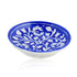 Blue Pottery Floral Pattern Decorative Plate—Cobalt Blue