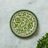 Blue Pottery Round Plate - Natriel