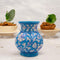 Blue Pottery Flower Vase