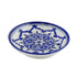 Blue Pottery Mandala Inspired Pattern Decorative Plate—White & Blue—6”