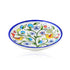 Blue Pottery Nature Inspired Pattern Decorative Plate—Multicoloured—8”