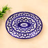 Blue Pottery Oval Decorative Plate
