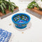 Blue Pottery Round Bowl - Turquoise Blue