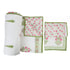 Blush Blossom Quilted Bed Cover and Pillow Cover – Hand Block Print