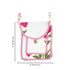 Bold Pink Poppy Quilted Cotton Mobile Sling Bag
