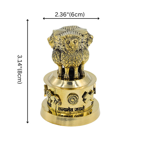 Brass Ashoka Stambh