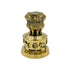 Brass Ashok Stambh showpiece Satyamev Jayate inscription and pedestal detail