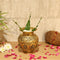 Brass Ashtalakshmi Pooja Kalash - Handcrafted Pot for Pooja Rituals