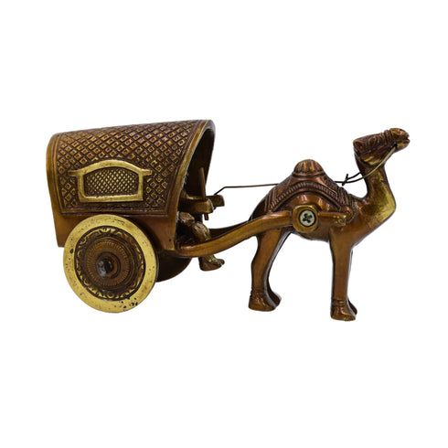 Brass Camel Cart