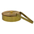 Brass Chapati box with wooden lid and tong