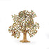 Brass Decorative Kalpavriksha Tree with Colourful Leaf Detailing