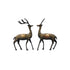 Brass Deer Pair