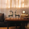 Brass Deer Pair
