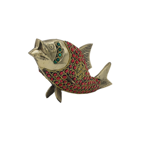 Brass Fish Statue