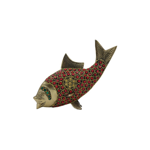 Brass Fish Statue