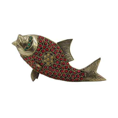 Brass Fish Statue