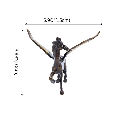 Brass Flying Horse